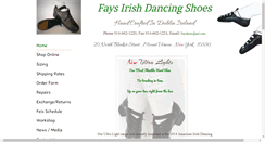 Desktop Screenshot of fayshoes.com